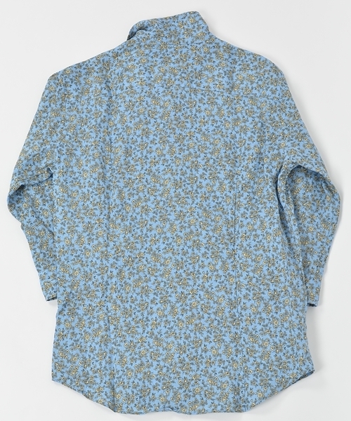 SHIPS JET BLUE（シップスジェットブルー）の「★★JB: フラワー リネン 7スリーブシャツ■（シャツ/ブラウス・メンズ・ライトブルー/オフホワイト/ネイビー・LARGE/MEDIUM/SMALL）」の11枚目の写真