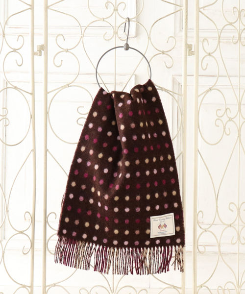 Afternoon Tea アフタヌーンティー の Bronte ドット柄マフラー マフラー Wear