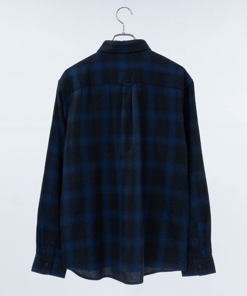 a】ソフトネル オンブレチェックシャツ（シャツ/ブラウス）｜GLOVE