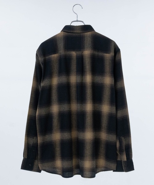 BUFFALO HUNTER USA製 オンブレ シャドーチェック シャツ L BUFFALO HUNTER USA製 オンブレ シャドーチェック シャツ L