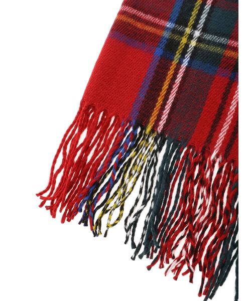 AMERICAN HOLIC（アメリカンホリック）の「チェックストール　＊（ストール/ショール・レディース・ブラック/ベージュ/グレー/レッド・FREE）」の6枚目の写真