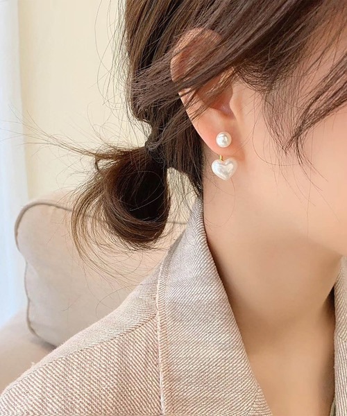 LA VORAGINE(ラ ヴォラジネ)の「立体デザイン多層ジオメトリイヤーカフ風 ピアス(ピアス(両耳用)・レディース・G/H/A/B/C/D/E/F/J/I/O/Q/M/L/K/N/V/T/S/U/W/R/X/Y/P/Z/その他/その他2/その他3/その他4/その他7/その他8/その他6/その他5/その他9/その他1/その他12/その他10/その他11/その他13/その他14/その他15/その他18/その他17/その他16/その他19/その他23/その他20/その他22/その他21・FREE)」の15枚目の写真