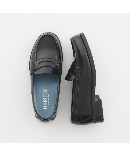 HARUTA（ハルタ）の「HARUTA　ハルタ　カップインソールコインローファー　#45050 3E（ローファー・レディース・ブラック/ブラウン系その他・24.5cm/25.5cm/23.0cm/24.0cm/25.0cm/23.5cm/22.5cm）」の4枚目の写真