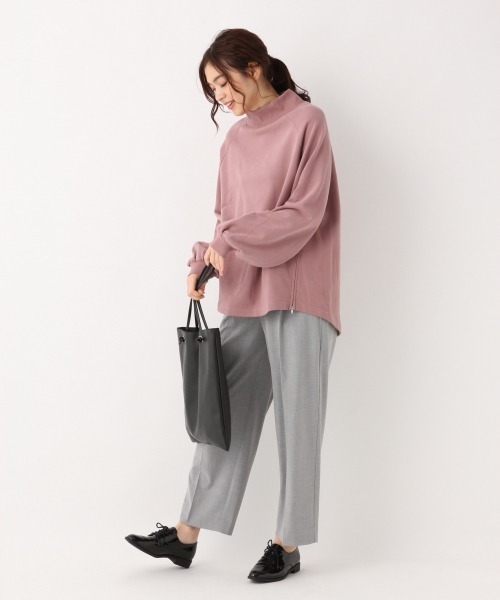 GLOBAL WORK(グローバルワーク)の「美(うつく)シルエットワイドパンツ/859941(その他パンツ・レディース・ライトグレー/ブラック/ネイビー/アイボリー・SMALL/MEDIUM/LARGE)」の16枚目の写真