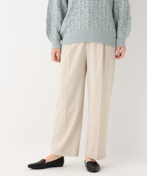 GLOBAL WORK(グローバルワーク)の「美(うつく)シルエットワイドパンツ/859941(その他パンツ・レディース・ライトグレー/ブラック/ネイビー/アイボリー・SMALL/MEDIUM/LARGE)」の21枚目の写真