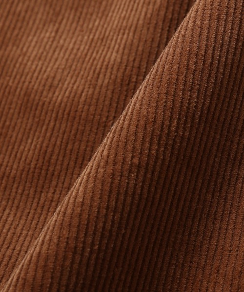 ADAM ET ROPE'（アダムエロペ）の「コーデュロイ ワイドテーパード クロップドパンツ（その他パンツ・メンズ・ダークブラウン/ベージュ/ブラック・S/M/L）」の18枚目の写真