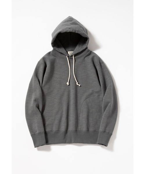 Jackman（ジャックマン）の「GG Sweat Parka（パーカー・メンズ・アッシュグレー/ブラック/ヘザーグレー/マジェンタ/グレイッシュベージュ/グレイッシュブルー/ダークベージュ/ホワイト/ダークパープル/ダークグレー/キナリ/ネイビー/アクア/オリーブドラブ・MEDIUM/SMALL/LARGE/X-LARGE）」の6枚目の写真