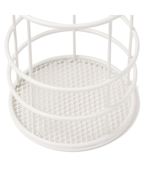 Francfranc（フランフラン）の「ワイヤーツールスタンド ホワイト（キッチン収納・レディース・ホワイト・FREE）」の3枚目の写真