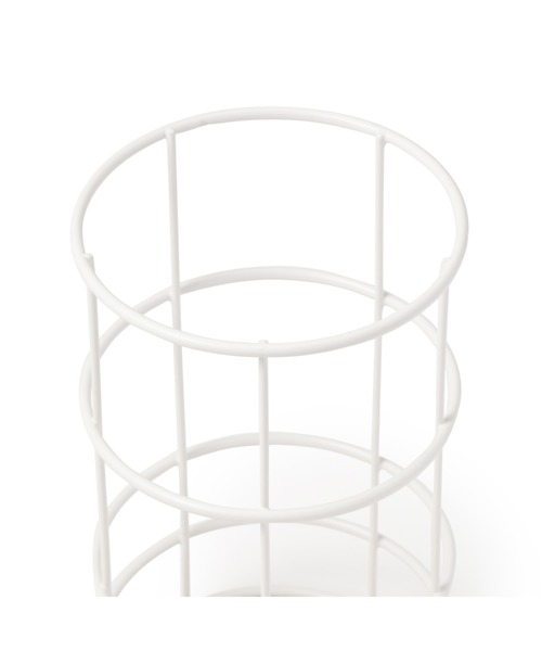 Francfranc（フランフラン）の「ワイヤーツールスタンド ホワイト（キッチン収納・レディース・ホワイト・FREE）」の5枚目の写真