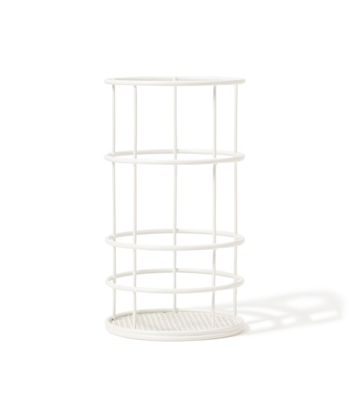 Francfranc（フランフラン）の「ワイヤーツールスタンド ホワイト（キッチン収納・レディース・ホワイト・FREE）」の2枚目の写真