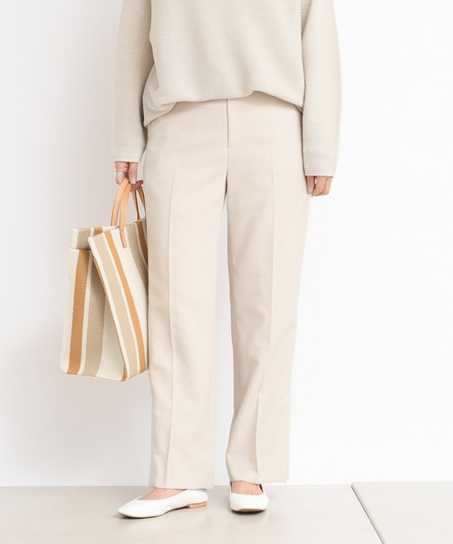 DouDou（ドゥドゥ）の「サイドスリットパンツ（その他パンツ・レディース・ベージュ/ピンク/グリーン・38/36）」の22枚目の写真