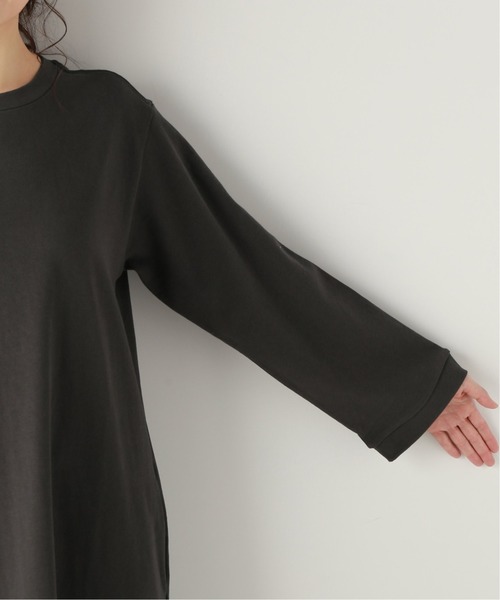 B.C STOCK（ベーセーストック）の「Bio天竺マキシワンピース（ワンピース・レディース・グリーン/ブラック系その他/ベージュ・FREE）」の11枚目の写真