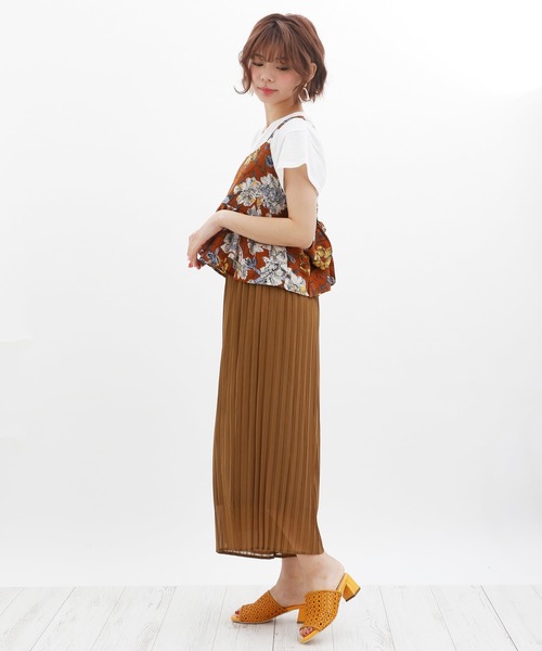 attagirl（アタガール）の「編み込みデザイン ミュール サンダル（サンダル・レディース・アイボリー/マスタード/ブラック・L/LL/M/S）」の7枚目の写真