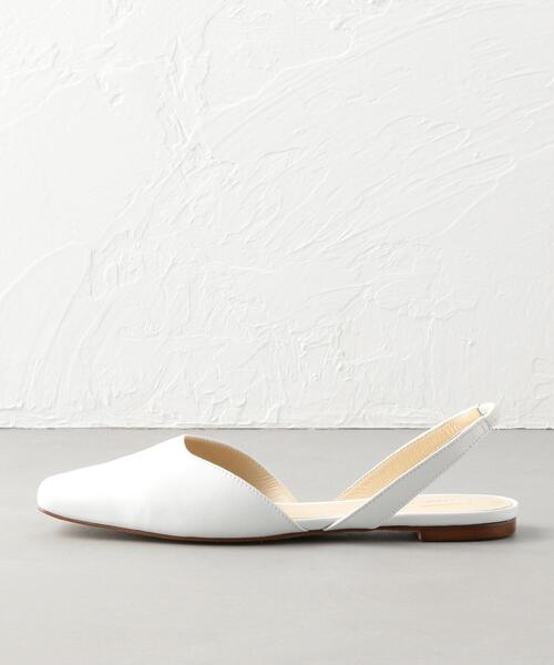 ODETTE E ODILE（オデットエオディール）の「OID スクエアバックベルト FLT10↓↑（パンプス・レディース・ブラック/ベージュ/ホワイト/ダークブラウン/コバルトブルー・22.5cm/23.5cm/24cm/24.5cm/23cm/21.5cm/22cm/25cm）」の6枚目の写真