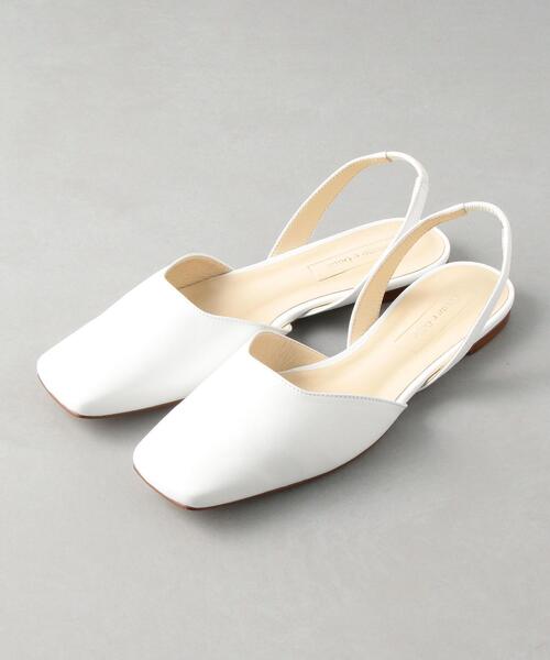 ODETTE E ODILE（オデットエオディール）の「OID スクエアバックベルト FLT10↓↑（パンプス・レディース・ブラック/ベージュ/ホワイト/ダークブラウン/コバルトブルー・22.5cm/23.5cm/24cm/24.5cm/23cm/21.5cm/22cm/25cm）」の17枚目の写真