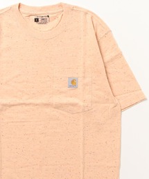 Carhartt（カーハート）の「carhartt(カーハート) ビッグシルエット ポケット半袖 胸ロゴ ワッペン Tシャツ Workwear Pocket 1/2 Sleeve T-Shirts（Tシャツ/カットソー）」