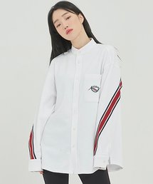 ROMANTIC CROWN | 『ROMANTIC CROWN』HENRY NECK BACK LINE SHIRT/ヘンリーネックバックラインシャツ(シャツ/ブラウス)