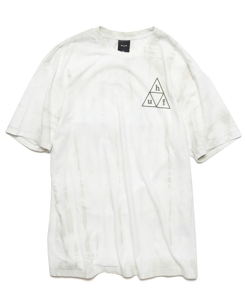 HUF（ハフ）の「HUF/ハフ OVERGROWN TT S/S TEE タイダイ柄半袖Tシャツ（Tシャツ/カットソー・メンズ・ブラック/ホワイト・XL/M/L）」の4枚目の写真
