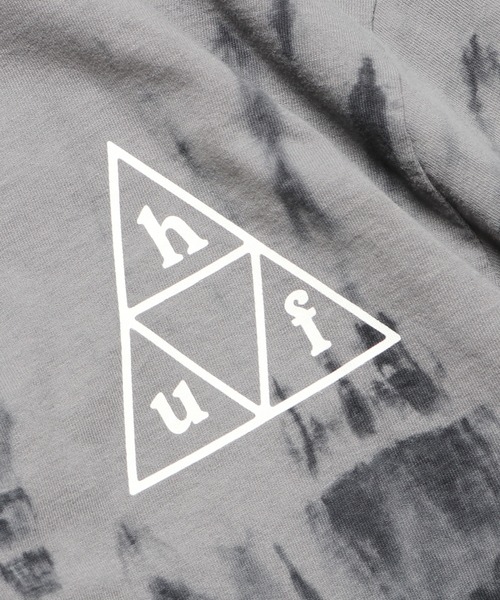 HUF（ハフ）の「HUF/ハフ OVERGROWN TT S/S TEE タイダイ柄半袖Tシャツ（Tシャツ/カットソー・メンズ・ブラック/ホワイト・XL/M/L）」の19枚目の写真