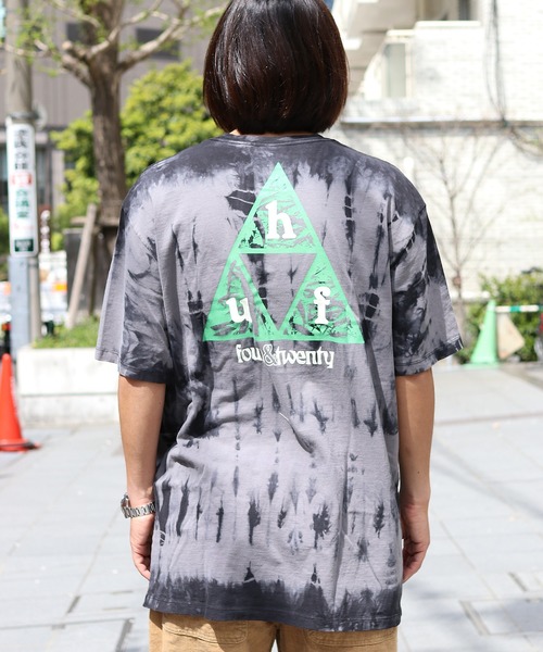 HUF（ハフ）の「HUF/ハフ OVERGROWN TT S/S TEE タイダイ柄半袖T