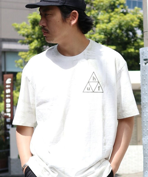 HUF（ハフ）の「HUF/ハフ OVERGROWN TT S/S TEE タイダイ柄半袖Tシャツ（Tシャツ/カットソー・メンズ・ブラック/ホワイト・XL/M/L）」の17枚目の写真