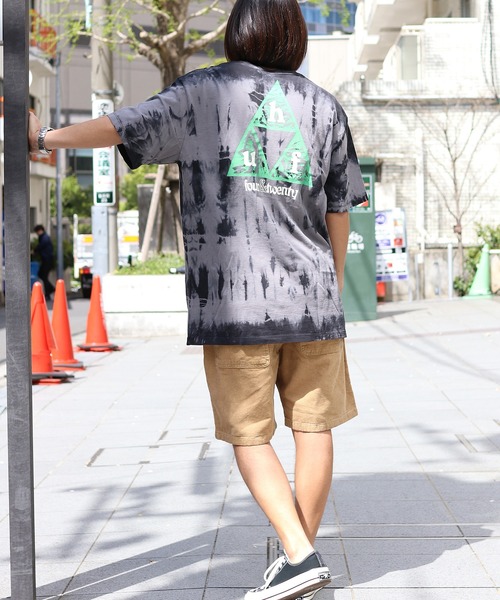 HUF（ハフ）の「HUF/ハフ OVERGROWN TT S/S TEE タイダイ柄半袖T