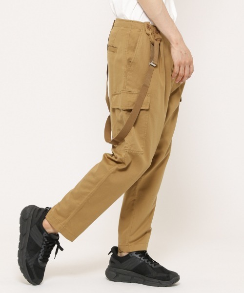 RAGEBLUE（レイジブルー）の「綿麻サスペンダーパンツ/887267（その他パンツ・メンズ・ブラック/キャメル・LARGE/MEDIUM）」の6枚目の写真