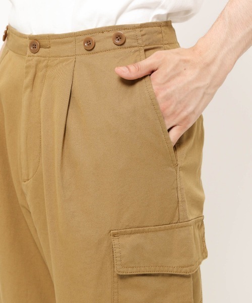 RAGEBLUE（レイジブルー）の「綿麻サスペンダーパンツ/887267（その他パンツ・メンズ・ブラック/キャメル・LARGE/MEDIUM）」の14枚目の写真