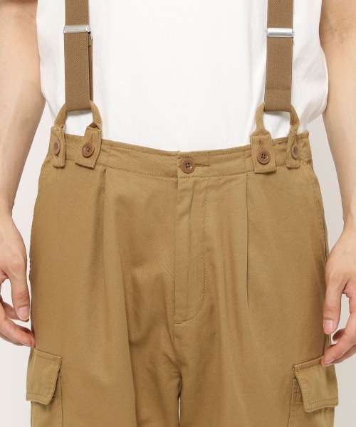 RAGEBLUE（レイジブルー）の「綿麻サスペンダーパンツ/887267（その他パンツ・メンズ・ブラック/キャメル・LARGE/MEDIUM）」の19枚目の写真