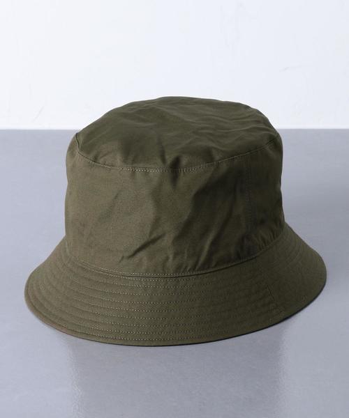 KIJIMA TAKAYUKI(キジマ タカユキ)の「<KIJIMA TAKAYUKI(キジマ タカユキ)> C/V HAT(ハット・メンズ・ブラック/オリーブ・2/3)」の1枚目の写真