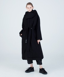 Y-3 ワイスリー　CH3 NYL HOODED SCARF 中綿マフラー Y-3 STRP SCARF Y-3│Y-3 ワイスリー