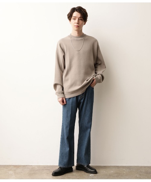 JUNRED(ジュンレッド)の「【WEB別注アイテム】11オンスデニムフレアパンツ(デニムパンツ・メンズ・ブラック/ネイビー・S/M/L)」の17枚目の写真