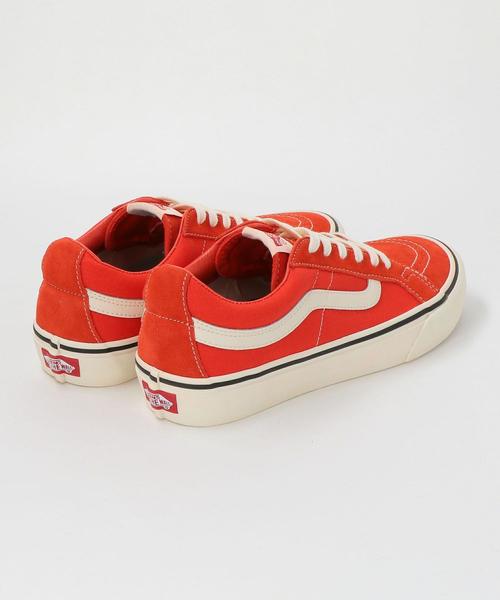 VANS（バンズ）の「＜VANS＞ SK8-LOW REISSUE SF/スケートロウ（スニーカー・メンズ・ネイビー/オレンジ・8h/9h/10/8/7h/9）」の6枚目の写真