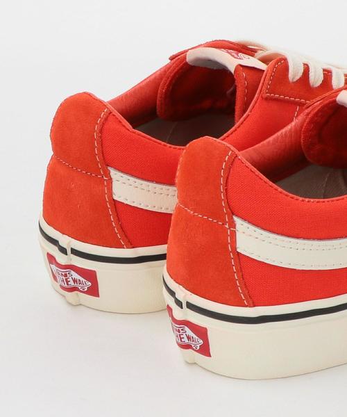 VANS（バンズ）の「＜VANS＞ SK8-LOW REISSUE SF/スケートロウ（スニーカー・メンズ・ネイビー/オレンジ・8h/9h/10/8/7h/9）」の8枚目の写真