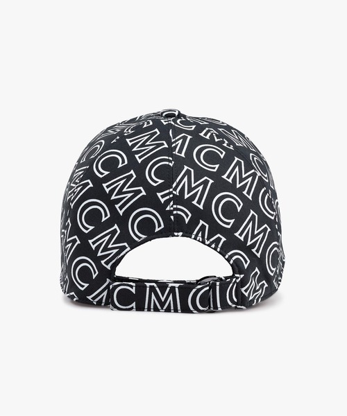 MCM（エムシーエム）の「MCM/エムシーエム/モノグラム コットンキャップ（キャップ・レディース・ブラック・FREE）」の5枚目の写真