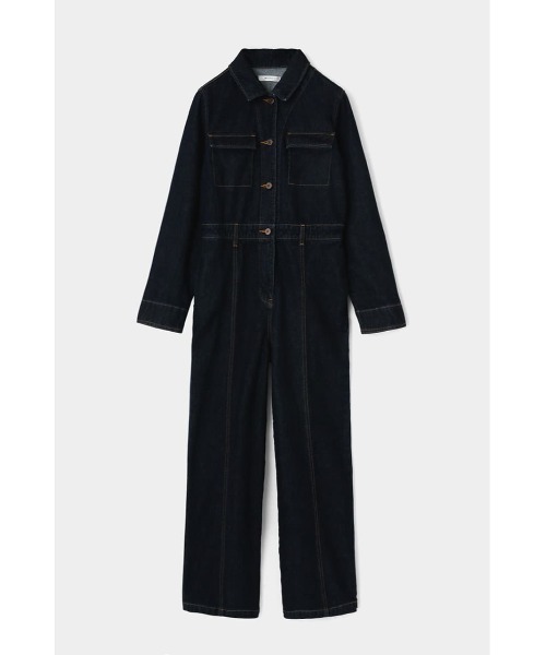 MOUSSY（マウジー）の「DENIM ジャンプスーツ（つなぎ
