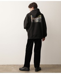 JUNRED | アートグラフィックルーズプルパーカー(パーカー)