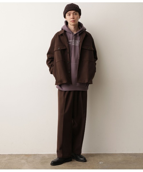 JUNRED(ジュンレッド)の「アートグラフィックルーズプルパーカー(パーカー・メンズ・ホワイト/ブラック/パープル・M/L)」の5枚目の写真