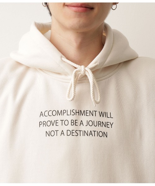 JUNRED(ジュンレッド)の「アートグラフィックルーズプルパーカー(パーカー・メンズ・ホワイト/ブラック/パープル・M/L)」の20枚目の写真