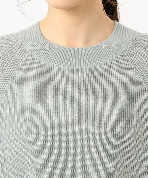 J.PRESS(ジェイプレス)の「【WEB限定】洗えるSEMI WORSTED ポンチョ風 ニット(ニット/セーター・レディース・ベージュ系/ライトグレー系/アイボリー系/グリーン系・T13/T15)」の13枚目の写真