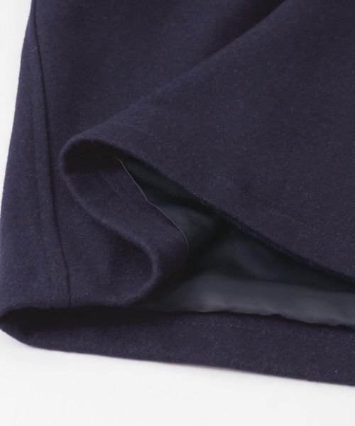 URBAN RESEARCH ROSSO MEN（アーバンリサーチロッソメン）の「ウールメルトンショートコート（その他アウター・メンズ・ブラック/ネイビー/グレー・SMALL/MEDIUM/LARGE/X-LARGE）」の6枚目の写真