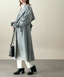 Chillfar | ノーカラービッグトレンチコート(トレンチコート)