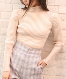 one after another NICE CLAUP | パワショルリブハイネックニット(ニット/セーター)