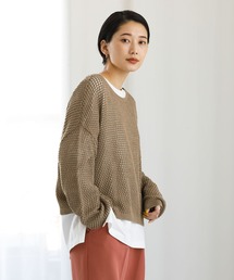 koe | SETメッシュプルオーバー&ロンT(Tシャツ/カットソー)