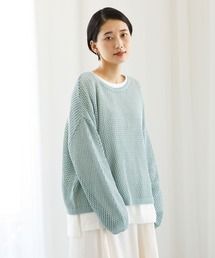 koe | 【2021SS】SETメッシュプルオーバー&ロンT(Tシャツ/カットソー)