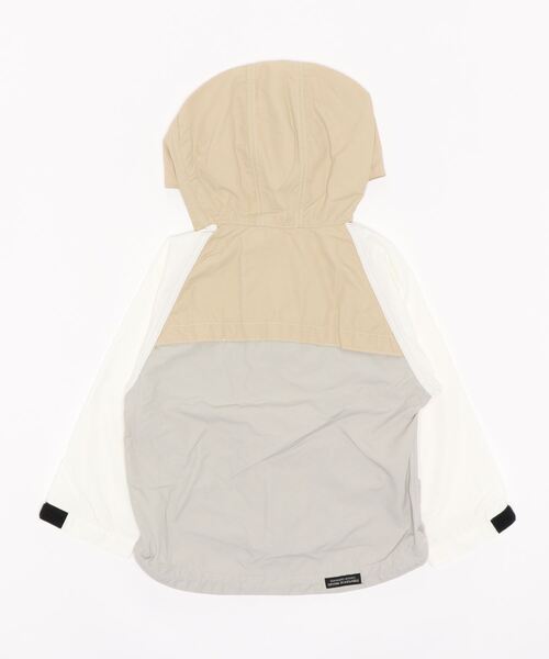 DENIM DUNGAREE（デニムダンガリー）の「ニュートレックギア マウンテンパーカー（マウンテンパーカー・キッズ・その他1/グレー・110/100/120）」の4枚目の写真