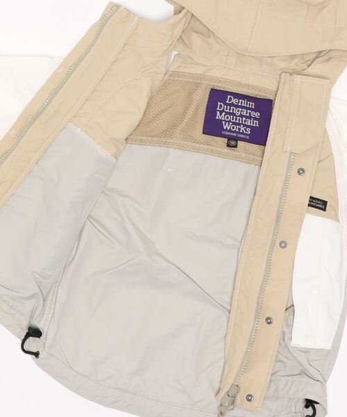 DENIM DUNGAREE（デニムダンガリー）の「ニュートレックギア マウンテンパーカー（マウンテンパーカー・キッズ・その他1/グレー・110/100/120）」の3枚目の写真