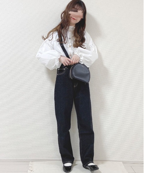 apres jour（アプレジュール）の「イロイロボタンフリルハイネックブラウス【ZOZOTOWN限定アイテム】（シャツ/ブラウス・レディース・アイボリー/ラベンダー/オフホワイト/ブラック・フリー/X-LARGE）」の13枚目の写真