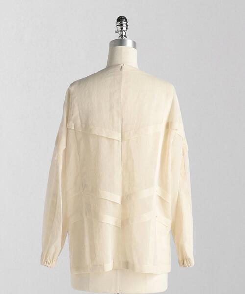 LOEFF ロエフ　ボウタイブラウス LOEFF（ロエフ）の「＜LOEFF（ロエフ）＞コットン ブロード