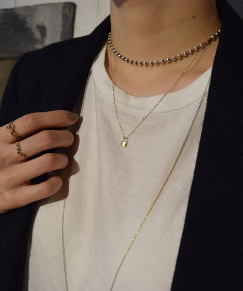 e.m.（イーエム）の「K18goldパドロックネックレス/メンズ/レディース/鍵（ネックレス・レディース・ゴールド・FREE）」の16枚目の写真